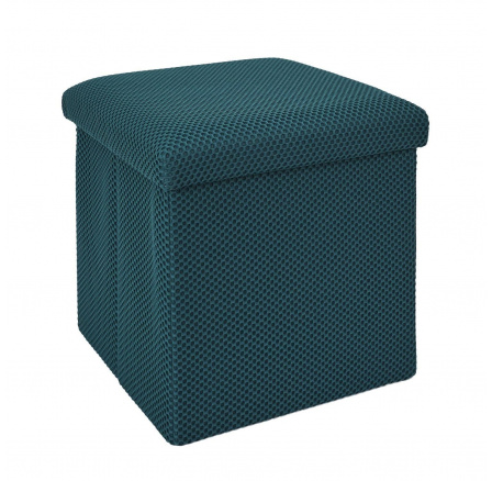 Pufa Vels Atom tyrkysová