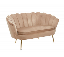 Sofa samet (G) - Riviera 24 cappuccino SF1-FX