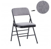 Skládací židle šedá - ATEST BHP K24-FXJG