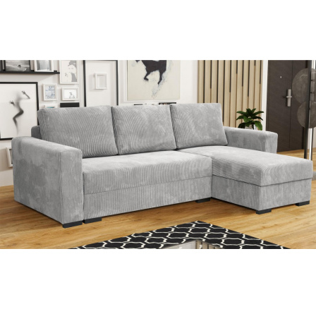 Sedací souprava Loreta Premium UNI světle šedá