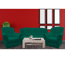 Sedací souprava Agáta Matt Velvet tyrkysová