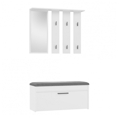 Předsíňová sestava Pargas bílá Předsíňová sestava Pargas bílá