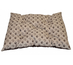 Podložka pro psa voděodolná 60x45 tlapka béžová