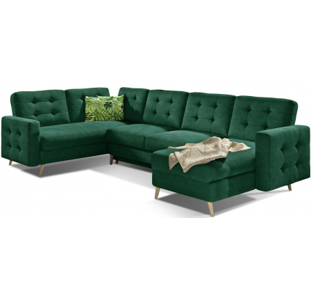 Sedací souprava ve tvaru U ASGARD, Kronos 19 / Jungle 32 univerzální