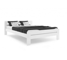 Postel DALLAS bez matrace, 120x200 cm, Bílá