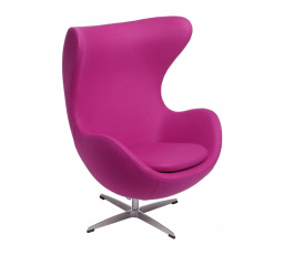 Křeslo Vejce amarantový kašmír 39 Premium