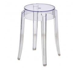 Stolička Duch, transparentní 46 cm