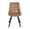 Židle velvet cappuccino J265