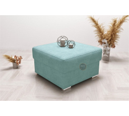 Taburet  s uložným prostorem 70×70 - Odtíny mátové