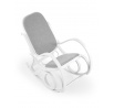Houpací křeslo MAX BIS PLUS, bílé