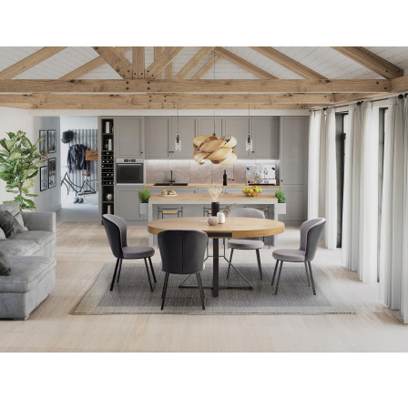 Jídelní stůl MERCY, zlatý dub Jídelní stůl MERCY, zlatý dub