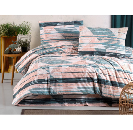 Povlečení bavlna 140x200, 70x90cm Paradis nitěný knoflík