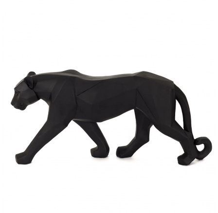 Figurka Pantera Origami černá 40 cm