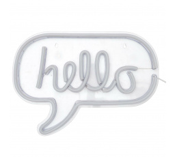 Lampa HELLO Neon LED