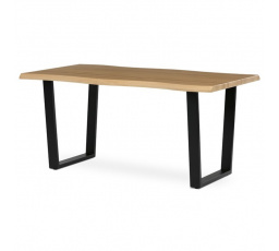 Jídelní stůl 160x90cm, mdf, divoký dub, HT-F4216 OAK