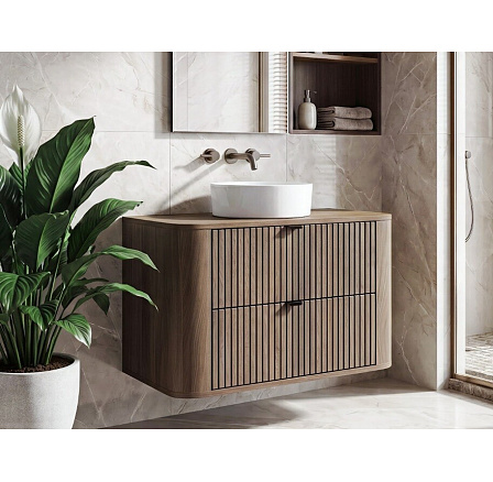 Skříňka pod umyvadlo LANDO 80, Ořech elegant Skříňka pod umyvadlo LANDO 80, Ořech elegant