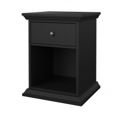 Noční stolek Norby 330, černý mat