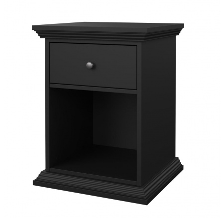 Noční stolek Norby 330, černý mat