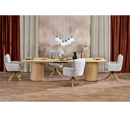 EVEREST rozkládací stůl dub přírodní matný (3p=1ks)