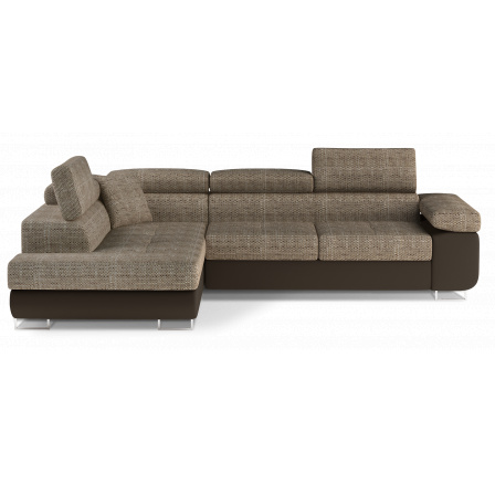 Rohová sedací souprava ANTON, Berlin 03/Soft 66 Levá