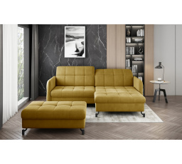 Rohová sedací souprava LORELLE + Taburet Monolith 48 110x200 Pravý 1