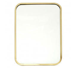 Zrcadlo Arcilla zlaté obdélníkové