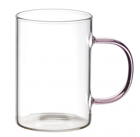 Sklenice/ hrnek Coloured růžový 300ml