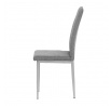 Jídelní židle, šedá, látka, DCL-379 GREY2
