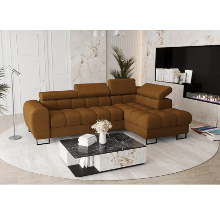 Rohová sedací souprava ASPEN MINI 260x170 cm - pravá, volitelný odstín