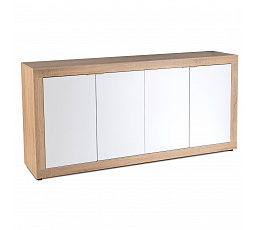 Komoda BLAGO 180 cm Dub Sonoma/Bílá