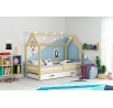 Postel Domek se šuplíkem 160 x 80, Bílá