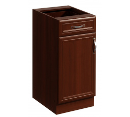 Kuchyňská dolní skříňka SYCYLIA D40S1 - Levá, Ořech Milano