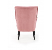 Křeslo DELGADO, růžové