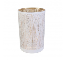 Váza Tauri bílo-zlatá