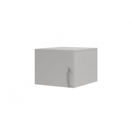 Nádstavec na skříň BRAGA 5 Šedá s kovovým madlem