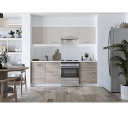 Kuchyňská linka KATIA 220, béžová/san marino