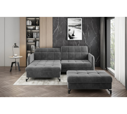 Rohová sedací souprava LORELLE + Taburet Paros 06 110x200 Levý 1