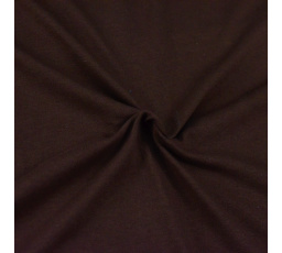 Jersey prostěradlo tmavě hnědé Dětské 60x120