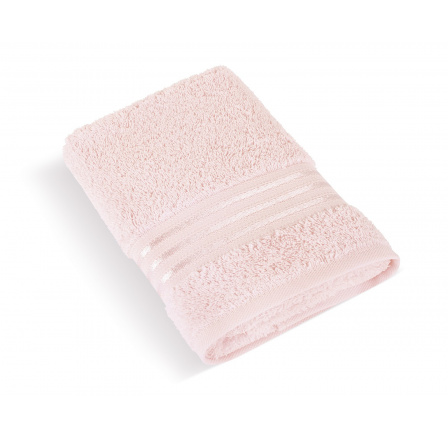 Froté ručník Linie 50x100cm 500g světle růžová