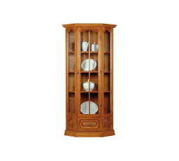 Vitrína rohová KINGA