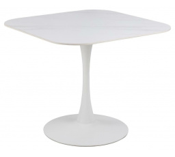 Stůl Malta čtvercový bílý