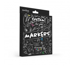 Křídové fixy pro křeslo  X-Custom, 8 barev