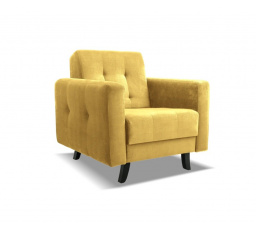 Křeslo LIZBONA Žluté, Kronos 43