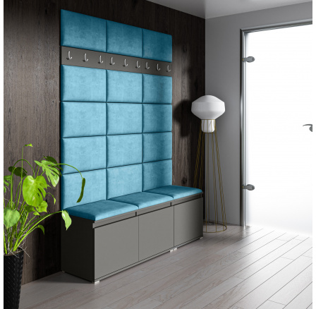 Předsíňová stěna EMI 6, Trinity 13/Grafit Předsíňová stěna EMI 6, Trinity 13/Grafit