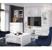 Komoda ARKO 0601, Bílá/Bílý lesk