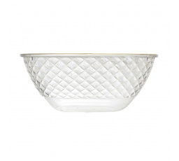 Miska Mirage 25,6 cm zlatý okraj           plastová