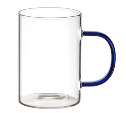 Sklenice/ hrnek Coloured modrý 300ml