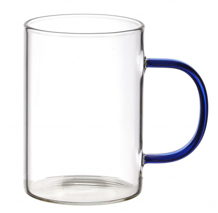 Sklenice/ hrnek Coloured modrý 300ml