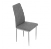 Jídelní židle, šedá, látka, DCL-379 GREY2