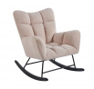 Houpací křeslo Teddy béžové FR4-FXJG